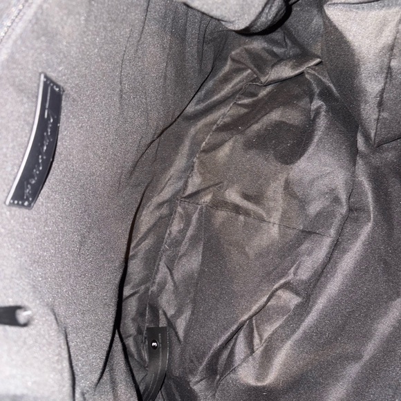 Free People Carryall Tote Bag - black shiny! - Picture 5 of 6